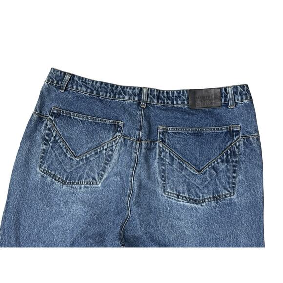 Marithe Francois Girbaud Vintage Denim Baggy Y2K Rave Jnco Jeans Size 42 - Picture 5 of 8